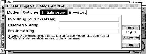 Modem Initialisierung